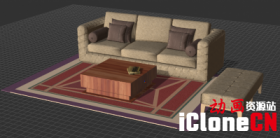 【iclone模型】沙发